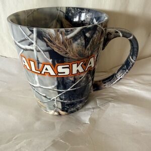 Realtree Camouflage Mug with Orange Accents